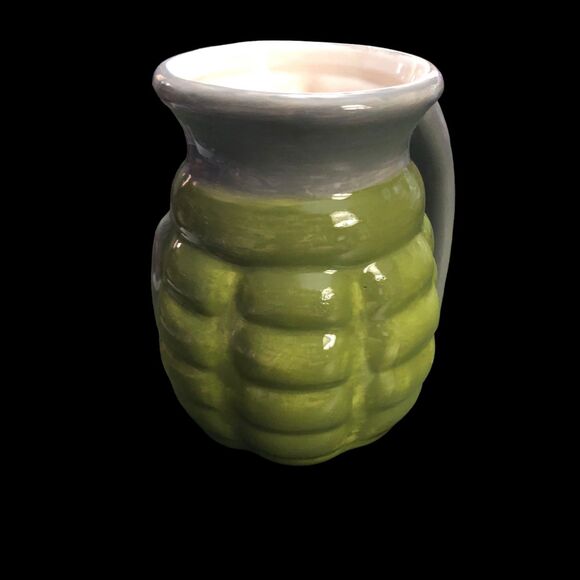Funny Graphic Grenade Shaped Drinking Cup, Comical Beverage Mug, Military, Manly - Picture 5 of 8